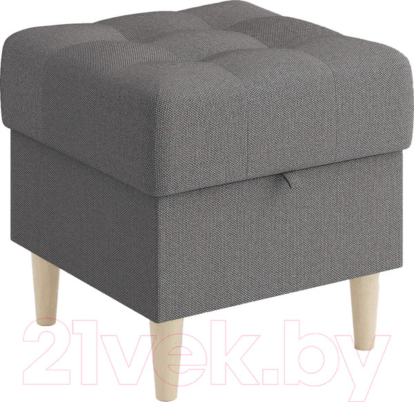 Изображение товара Пуф Сонум Norton 45-45 (багама серый/бук)