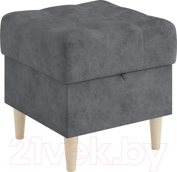 Изображение товара Пуф Сонум Norton 45-45 (энигма графит/бук)