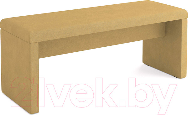 Изображение товара Банкетка Сонум Bruno 42-122 (замша горчичный)