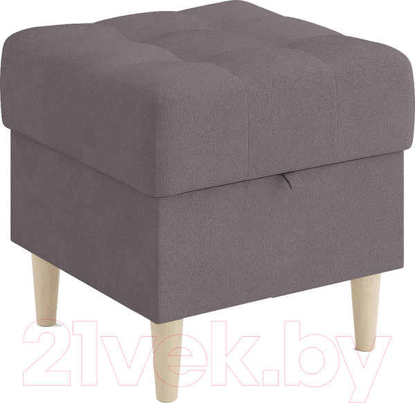 Изображение товара Пуф Сонум Norton 45-45 (замша какао/бук)