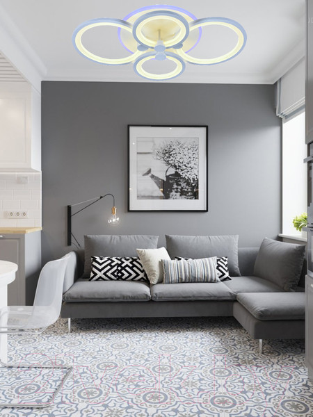 Изображение товара Потолочный светильник Mirastyle Диод CF-16134/2+2 WH ML