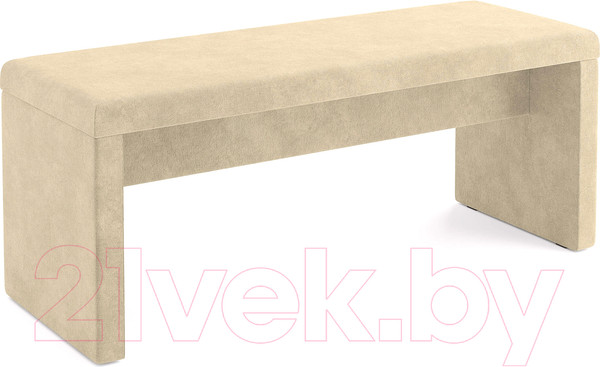 Изображение товара Банкетка Сонум Bruno 42-122 (микровелюр кремовый)