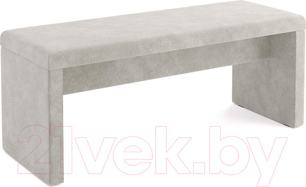 Изображение товара Банкетка Сонум Bruno 42-122 (микровелюр светло-серый)