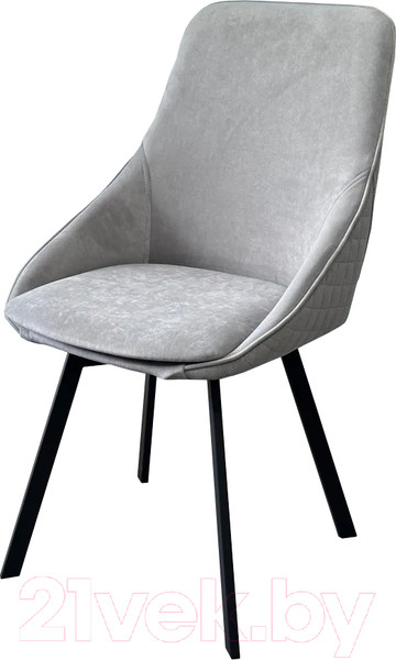 Изображение товара Стул M-City Casa / 670M05284 (B22 серый велюр/черный)
