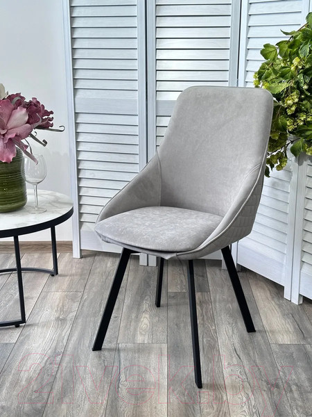 Изображение товара Стул M-City Casa / 670M05284 (B22 серый велюр/черный)