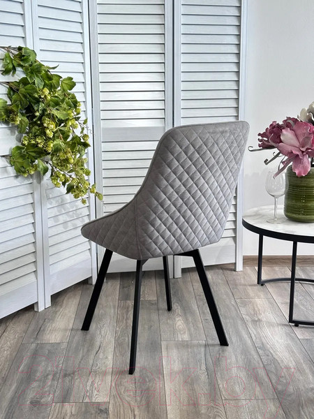 Изображение товара Стул M-City Casa / 670M05284 (B22 серый велюр/черный)