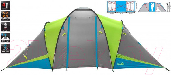 Изображение товара Палатка Norfin Lisma 4 / NFL-10212