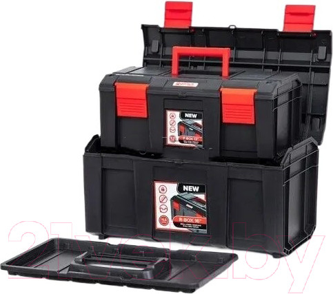 Изображение товара Ящик для инструментов QBrick System Regular R-BOX 16+13 / 5901238254003
