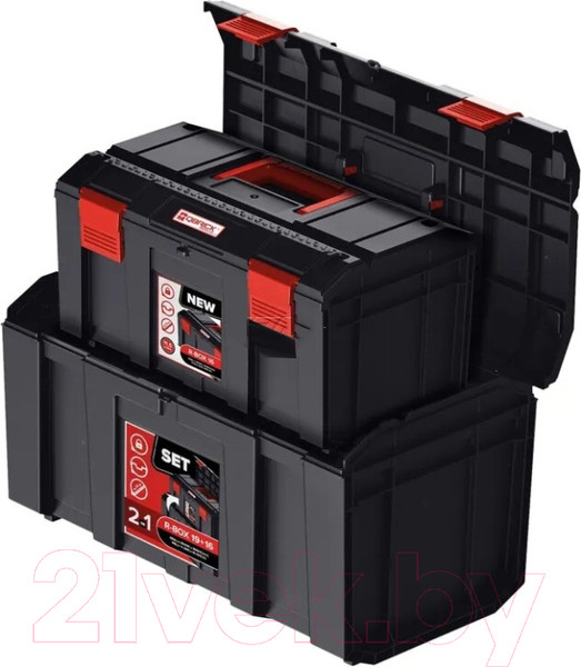 Изображение товара Ящик для инструментов QBrick System Regular R-BOX 19 + 16 / 5901238253990