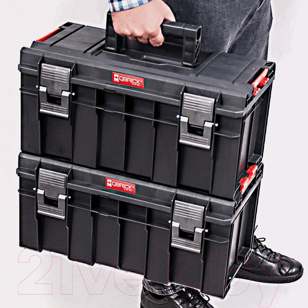 Изображение товара Ящик для инструментов QBrick System Pro 500 Basic / 5901238251378 (черный)