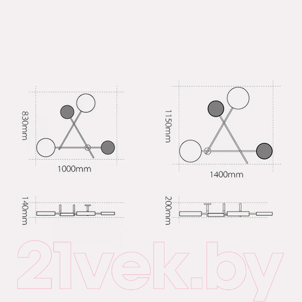Изображение товара Бра Imperiumloft Dots-201 / 101537-26