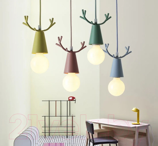 Изображение товара Потолочный светильник Imperiumloft Deer-One01 / 178108-26