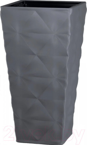 Изображение товара Кашпо Formplastic Diva Slim FP-4670 (антрацит)