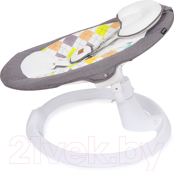 Изображение товара Детский шезлонг Nuovita Attento А1 (серый/белый)