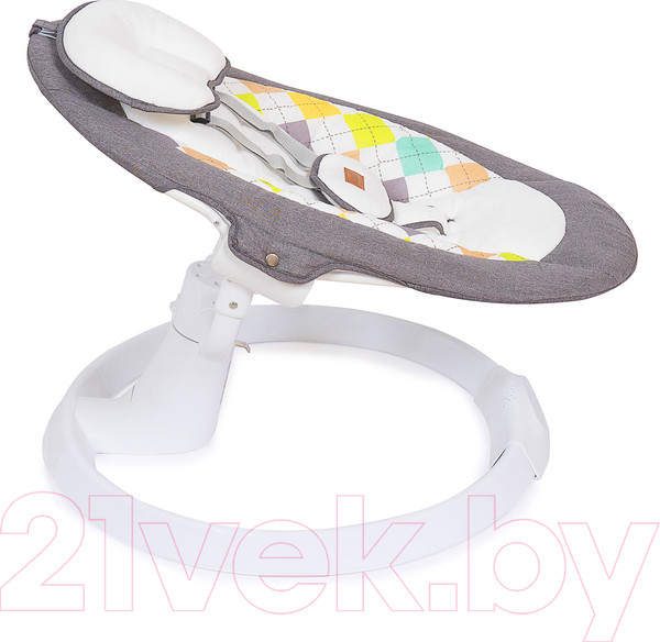 Изображение товара Детский шезлонг Nuovita Attento А1 (серый/белый)