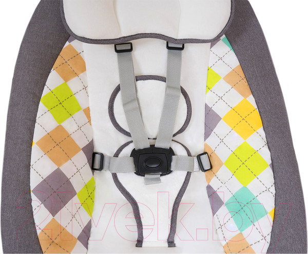 Изображение товара Детский шезлонг Nuovita Attento А1 (серый/белый)