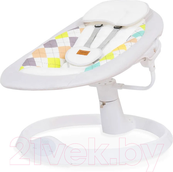 Изображение товара Детский шезлонг Nuovita Attento А1 (молочный/белый)