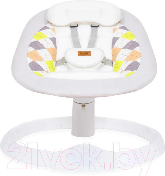 Изображение товара Детский шезлонг Nuovita Attento А1 (молочный/белый)