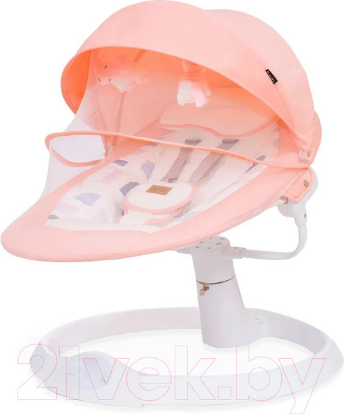 Изображение товара Детский шезлонг Nuovita Attento А1 (розовый/белый)