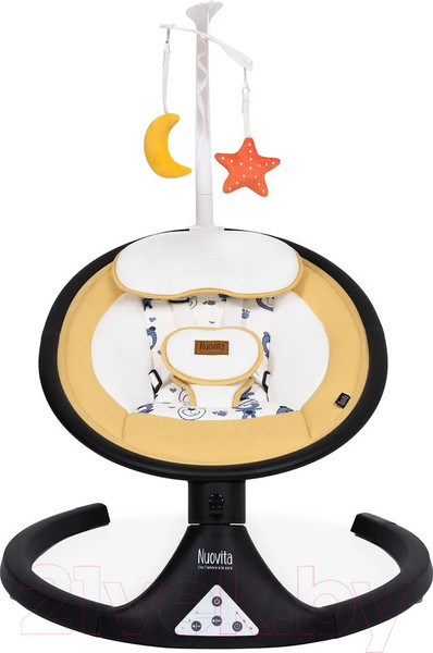 Изображение товара Детский шезлонг Nuovita Mistero MS1 (желтый/черный)