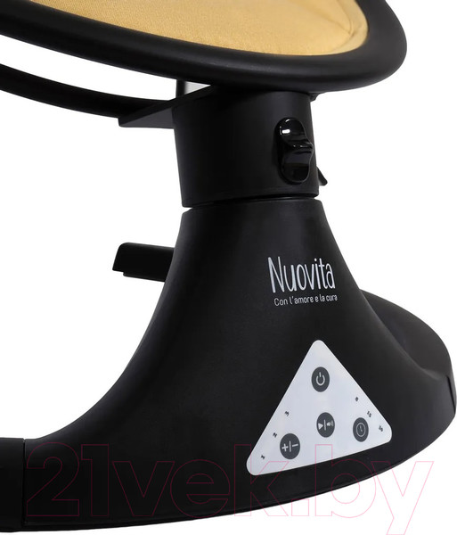 Изображение товара Детский шезлонг Nuovita Mistero MS1 (желтый/черный)