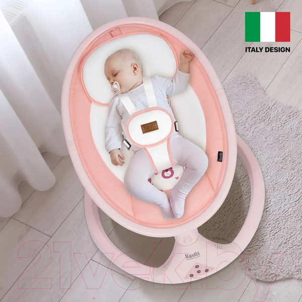 Изображение товара Детский шезлонг Nuovita Mistero MS1 (розовый)