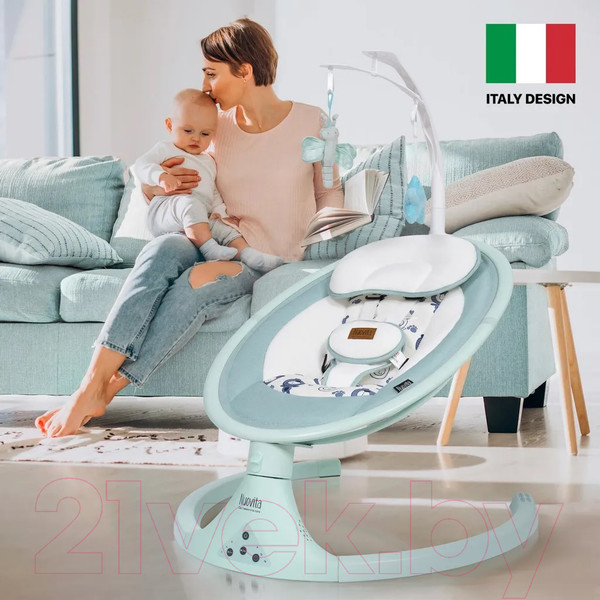 Изображение товара Детский шезлонг Nuovita Mistero MS1 (тиффани)