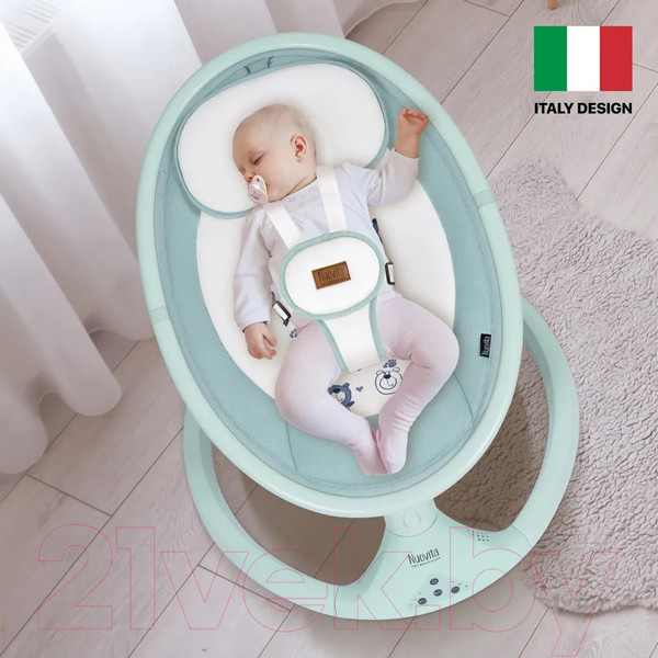 Изображение товара Детский шезлонг Nuovita Mistero MS1 (тиффани)