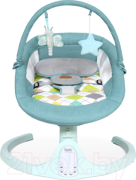 Изображение товара Детский шезлонг Nuovita Mistero MS2 (тиффани)