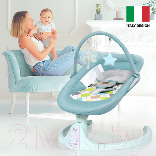 Изображение товара Детский шезлонг Nuovita Mistero MS2 (тиффани)