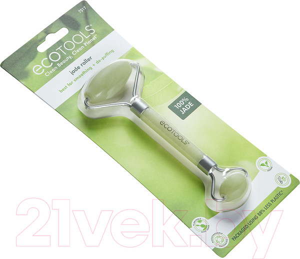 Изображение товара Массажер механический для лица Ecotools Jade Roller ET7517