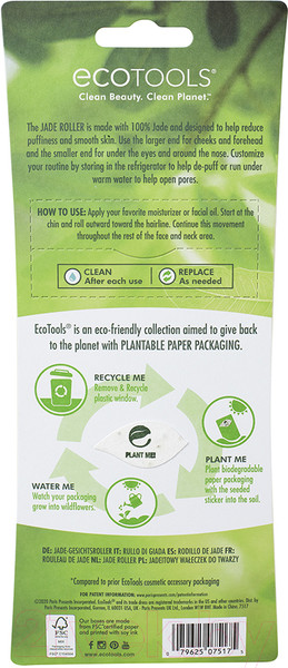 Изображение товара Массажер механический для лица Ecotools Jade Roller ET7517