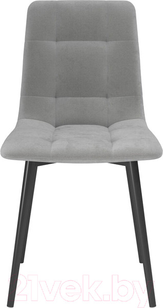 Изображение товара Стул Олмеко Белла (велюр тенерифе грей/черный)
