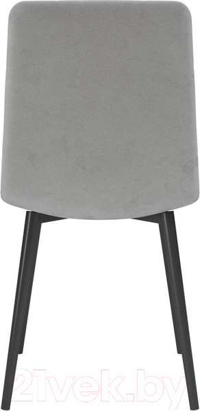 Изображение товара Стул Олмеко Белла (велюр тенерифе грей/черный)