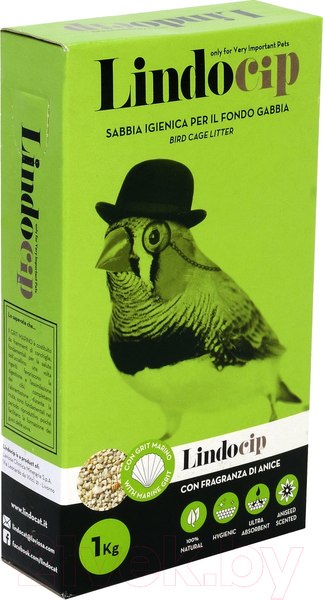 Изображение товара Наполнитель для птиц Lindo Cip С ароматом аниса / 0246/LC (1л)