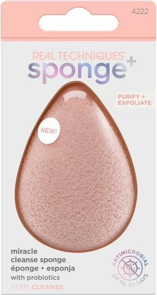 Изображение товара Спонж для умывания Real Techniques Sponge+ Miracle Cleanse Sponge / RT4222