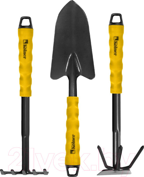 Изображение товара Набор садовых инструментов Kolner KGTS 3 / кн3гтс
