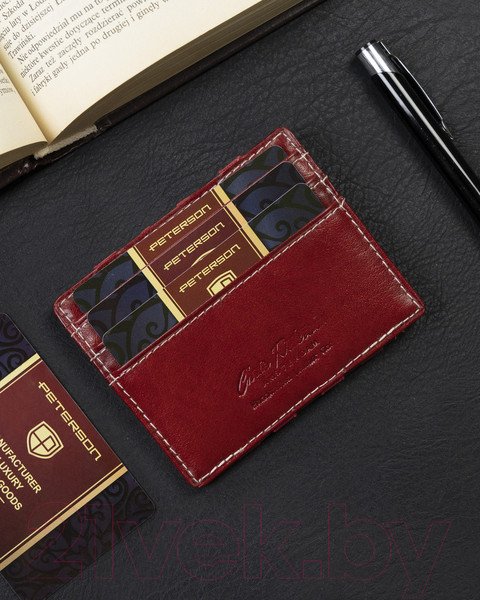 Изображение товара Визитница Peterson PTN 1013 (красный)