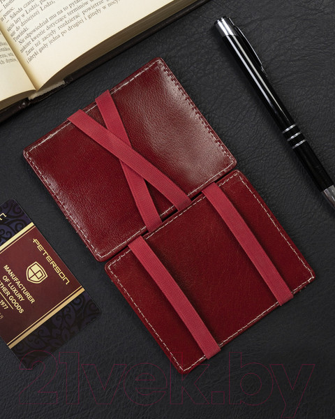 Изображение товара Визитница Peterson PTN 1013 (красный)