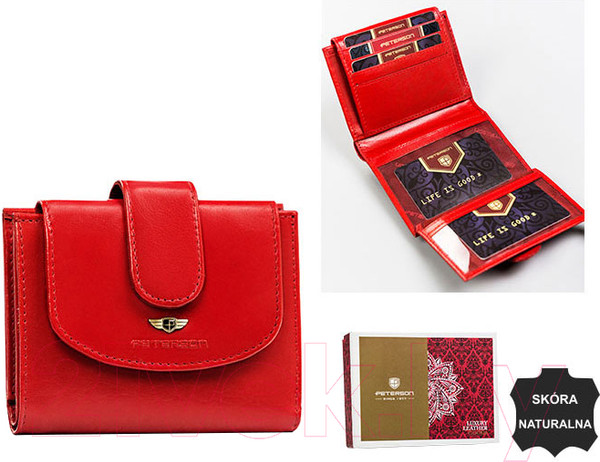 Изображение товара Портмоне Peterson PTN 2516-BO-1819 (красный)