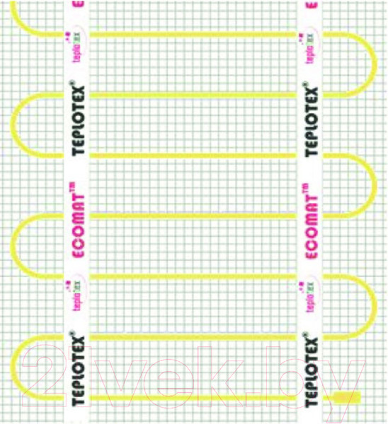 Изображение товара Теплый пол электрический Teplotex Ecomat Light 2ж 150w-2.5/375w