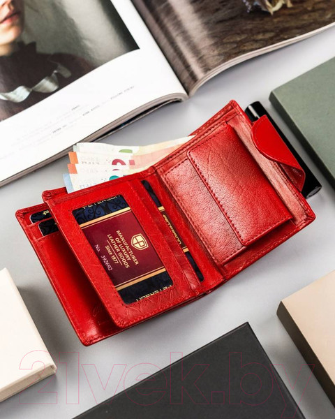 Изображение товара Портмоне Peterson PTN 2517-BO-6693 (красный)