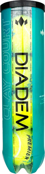 Изображение товара Набор теннисных мячей Diadem Premier Clay Court 4B / BALL-4CASE-CLAYCRT (4шт)