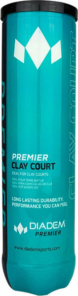 Изображение товара Набор теннисных мячей Diadem Premier Clay Court 4B / BALL-4CASE-CLAYCRT (4шт)
