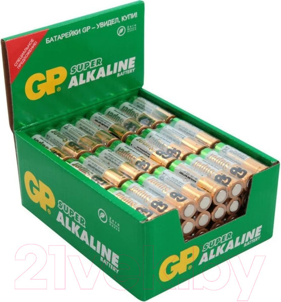 Изображение товара Комплект батареек GP Batteries Super LR6 96BOX / 384