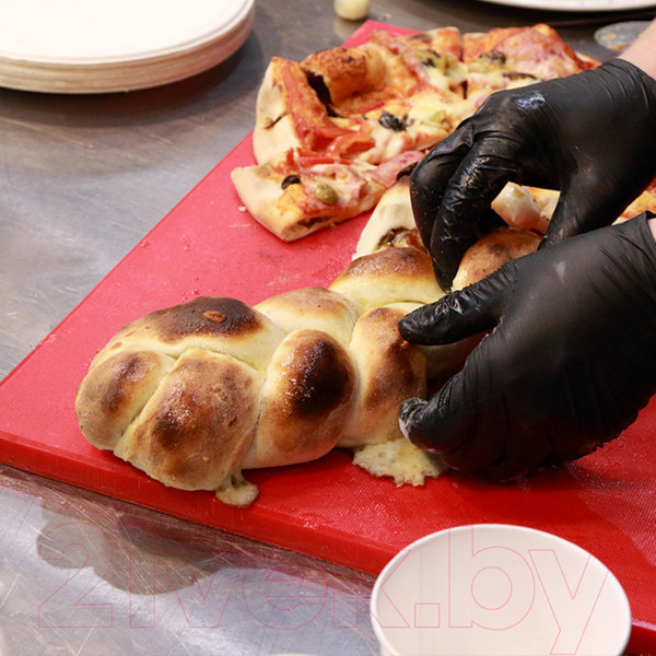 Изображение товара Разделочная доска Клен мки307/1 (красный)