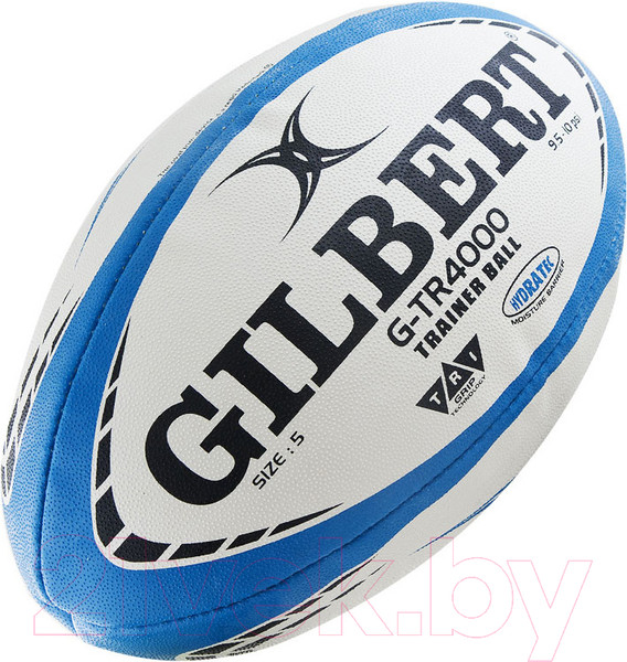 Изображение товара Мяч для регби Gilbert G-TR4000 / 42098105 (размер 5, белый/черный/синий)