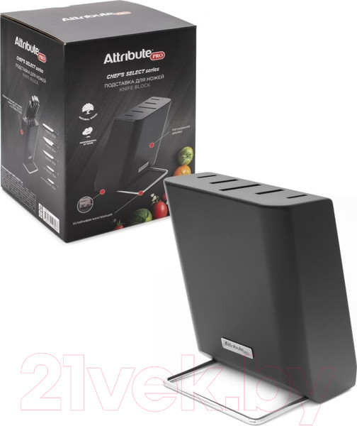 Изображение товара Подставка для ножей Attribute Chef`s Select APK015