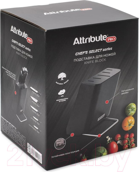 Изображение товара Подставка для ножей Attribute Chef`s Select APK015