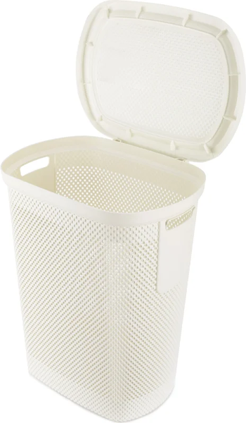 Изображение товара Корзина для белья Hobby Life Nickel / HL081021IV (слоновая кость)